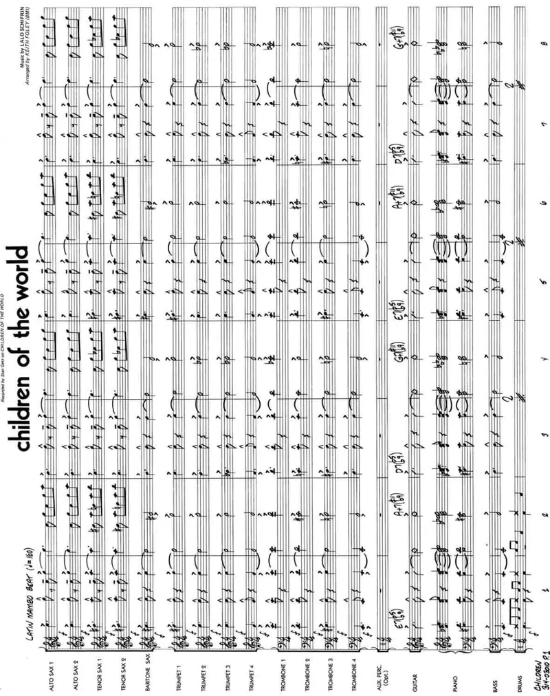 Children Of The World score preview