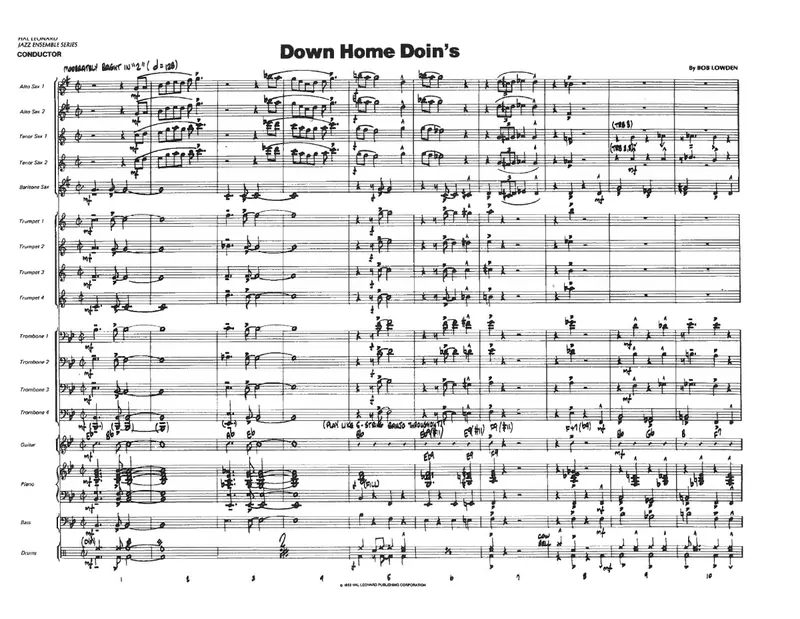 Down Home Doin's score preview