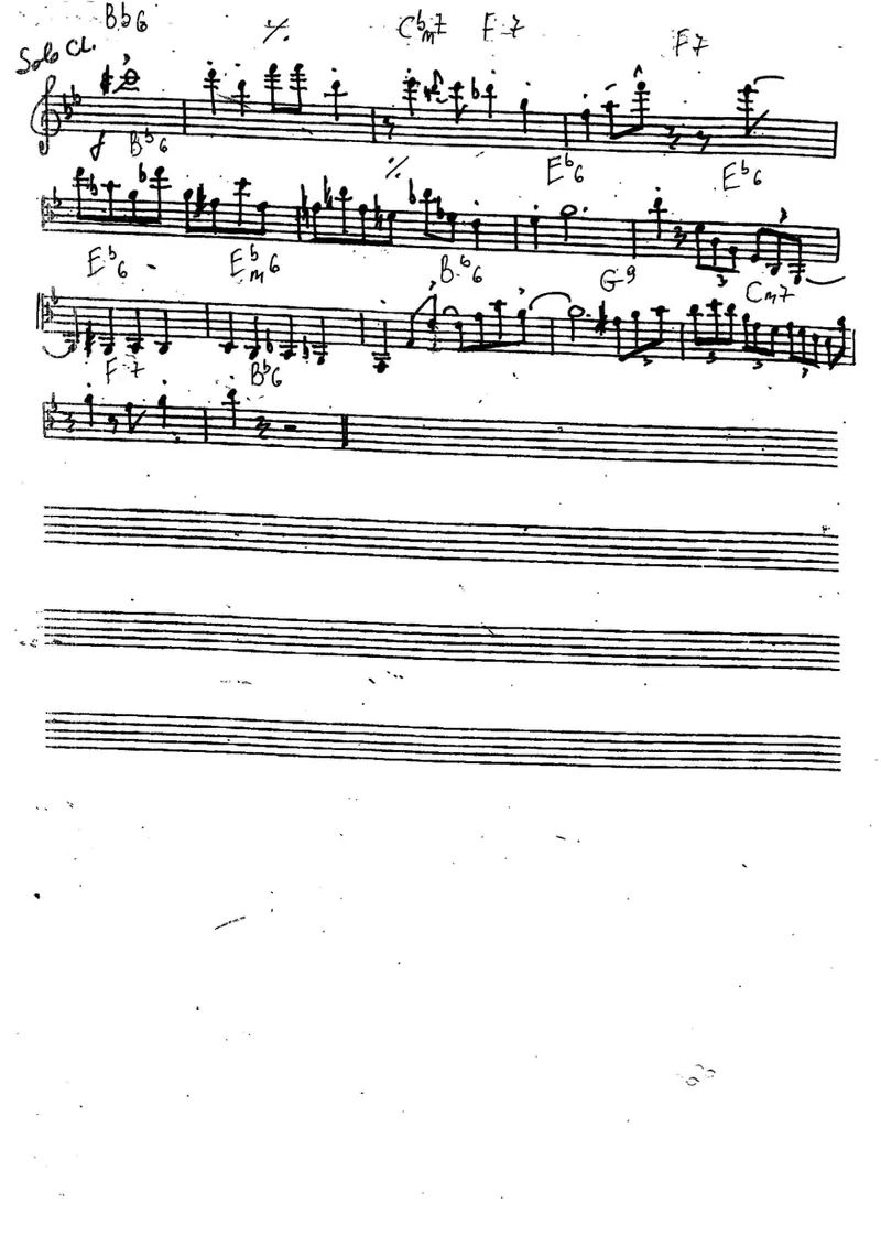 Sounds Of Jazz score preview