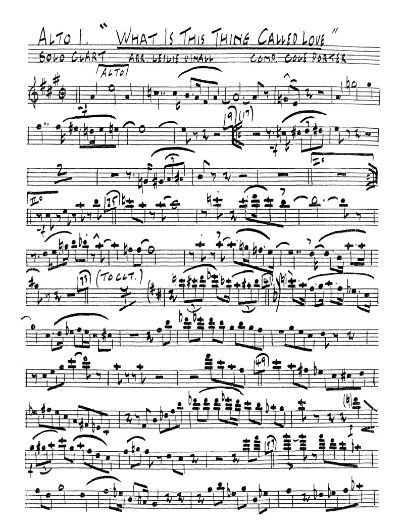 What Is This Thing Called Love score preview