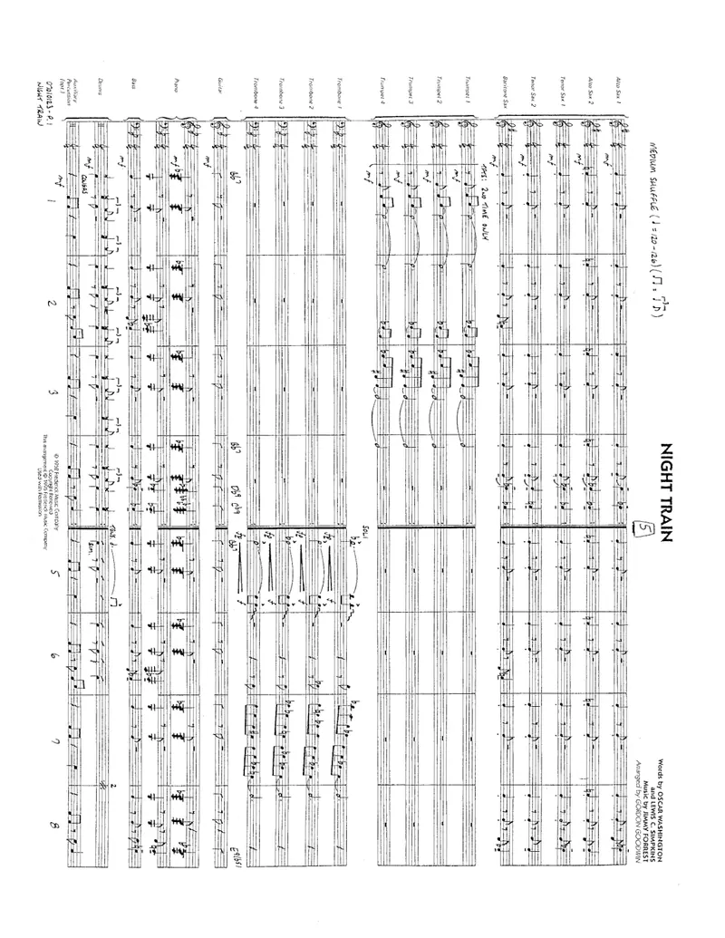 Night Train preview page 1
