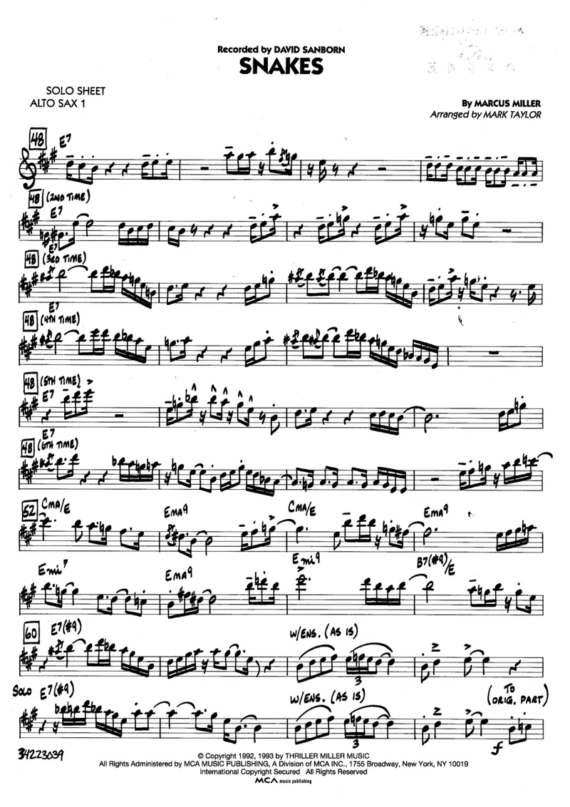 Snakes score preview