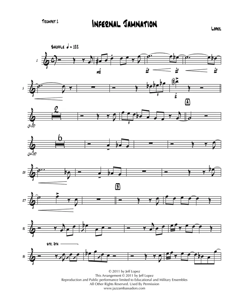 Infernal Jamnation score preview