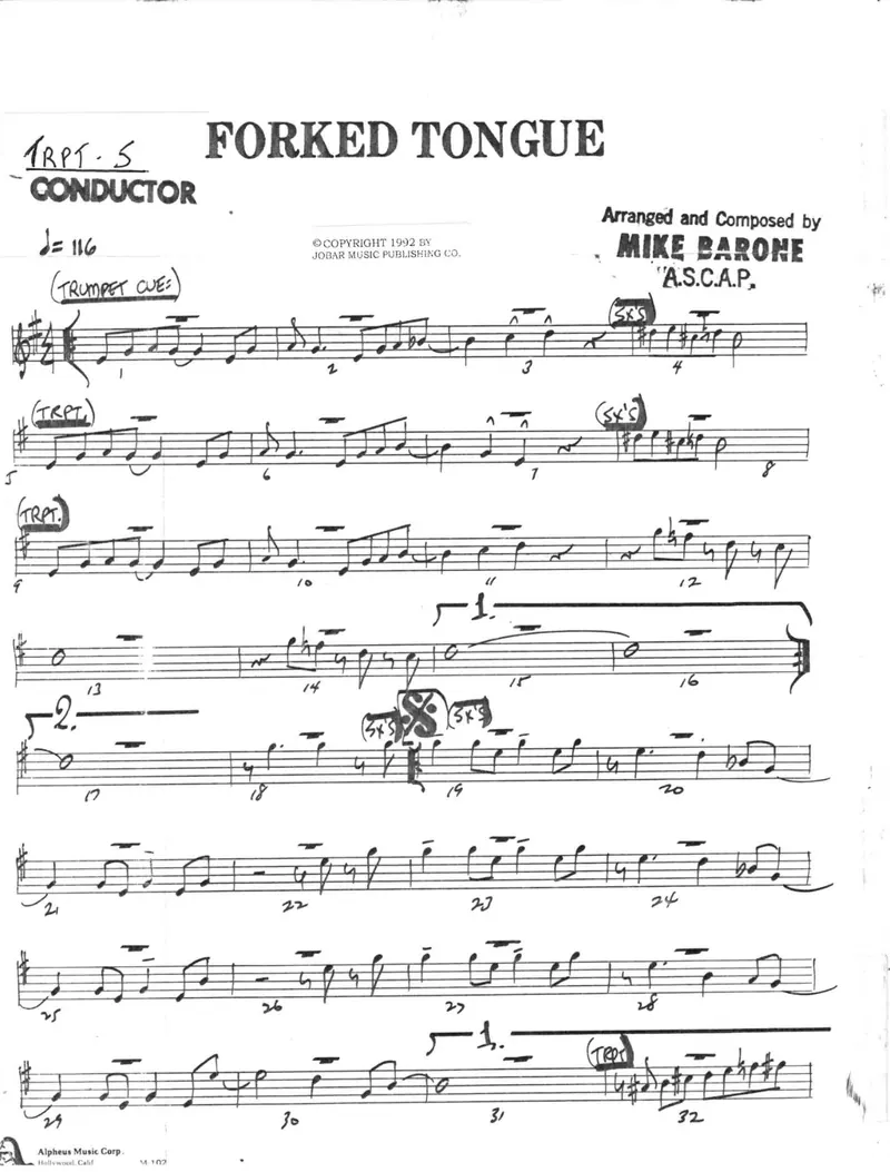Forked Tongue preview page 1