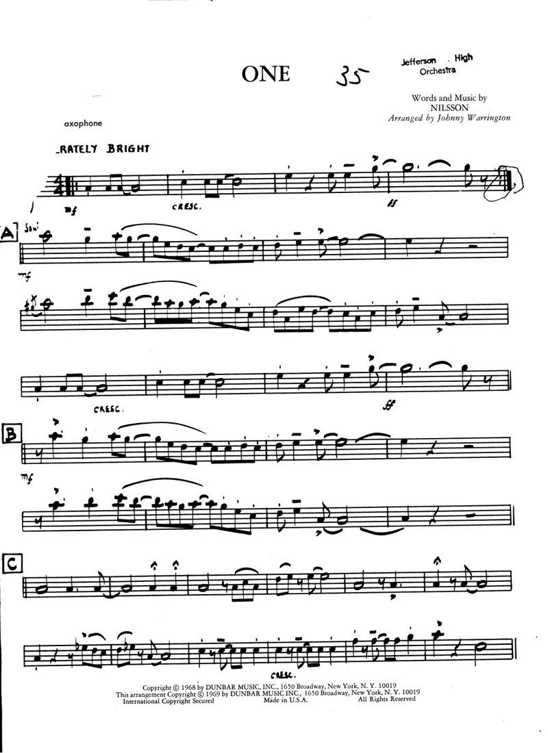 One score preview