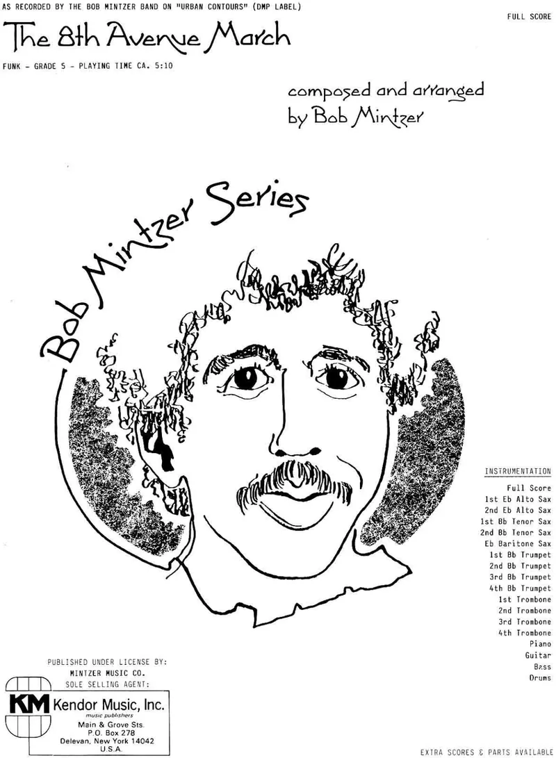 The 8th Avenue March score preview