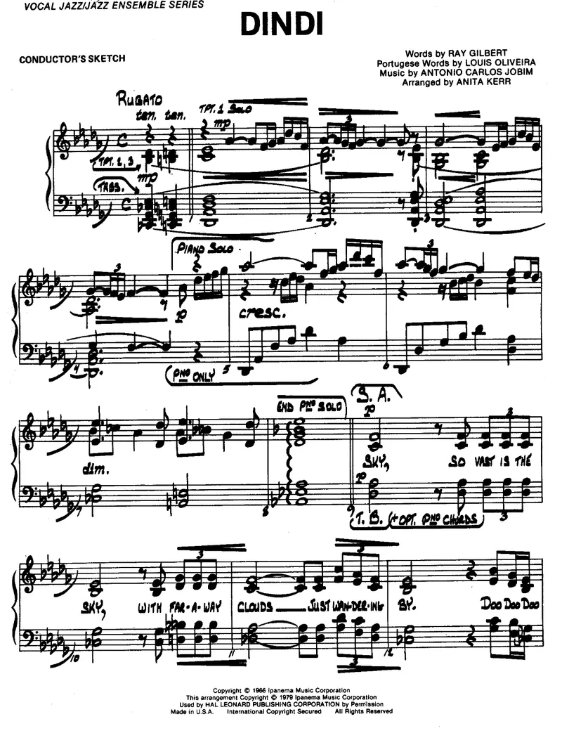 Dindi score preview