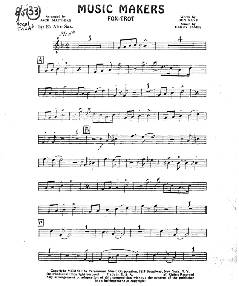 Music Makers preview page 1