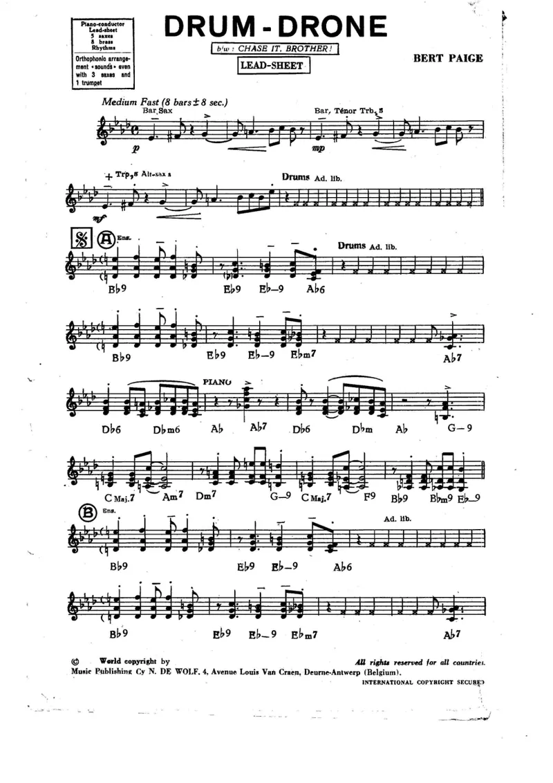Drum - Drone score preview