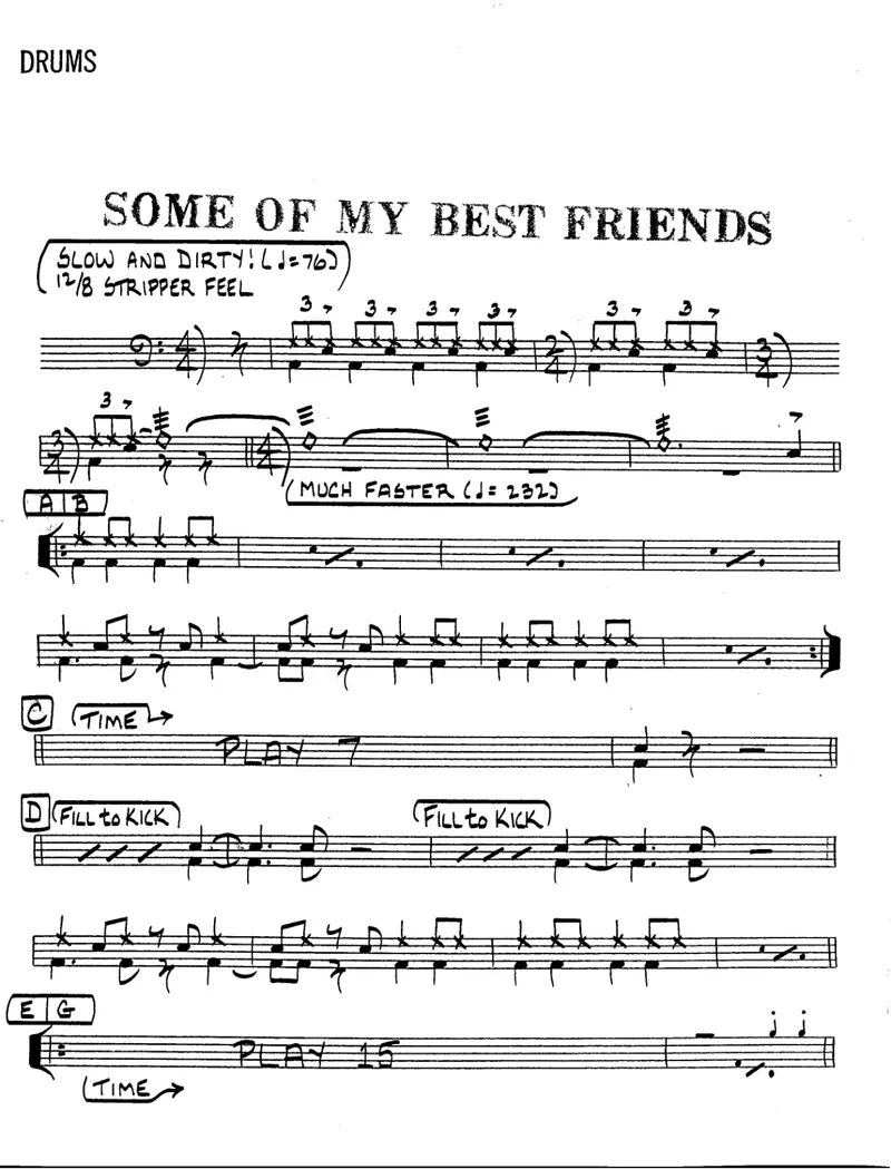 Some Of My Best Friends (Al Cohn) B.Brookmeyer score preview