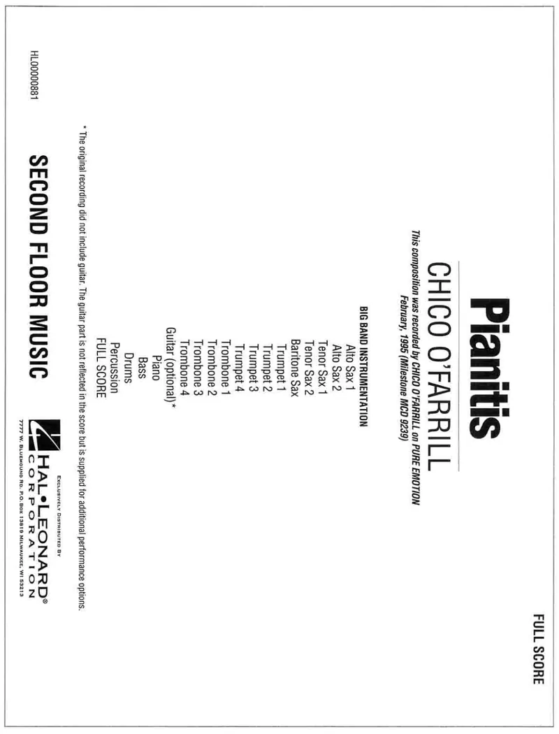 Pianitis score preview