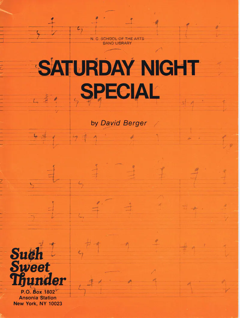 Saturday Night Special score preview