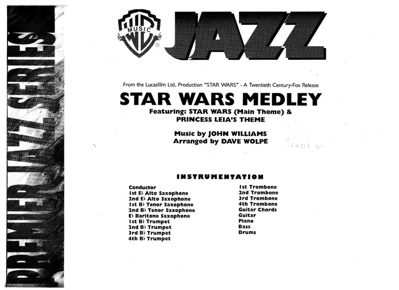 Star Wars Medley score preview