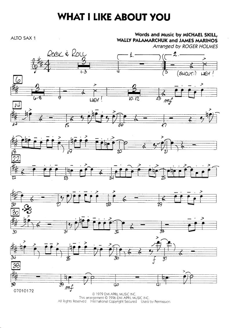 What I Like About You score preview