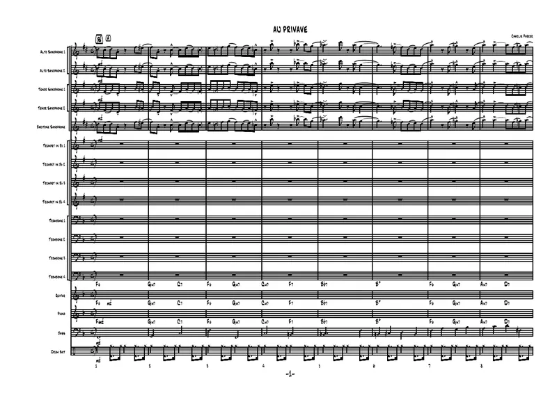 Au Privave score preview