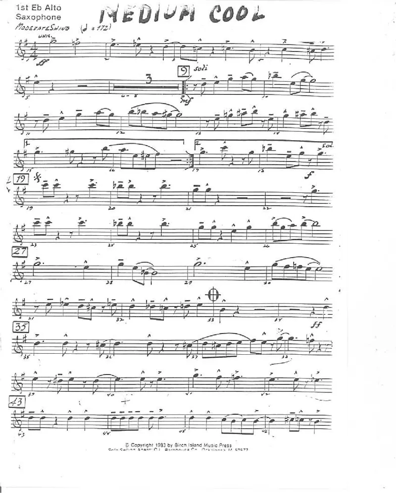 Medium Cool score preview