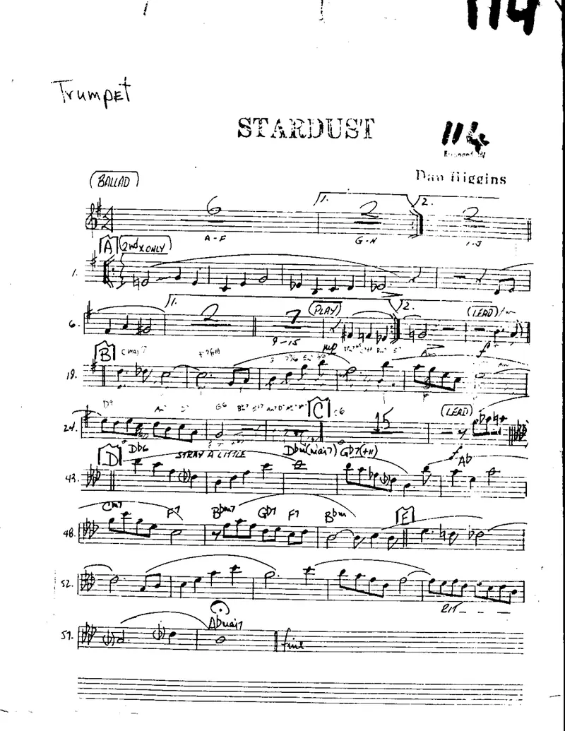 Stardust score preview