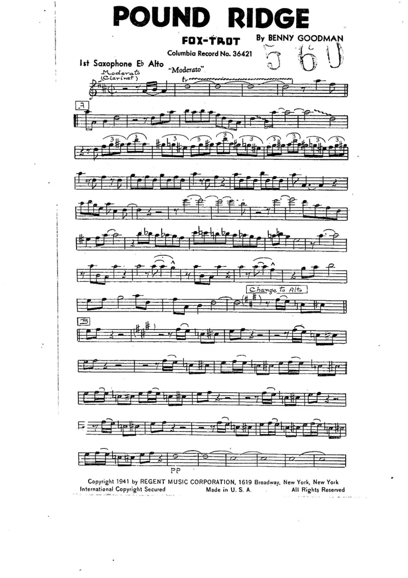 Pound Ridge score preview