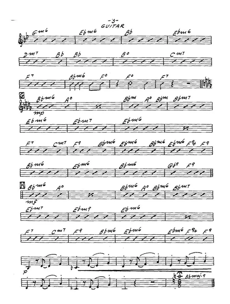 Under Paris Skies score preview