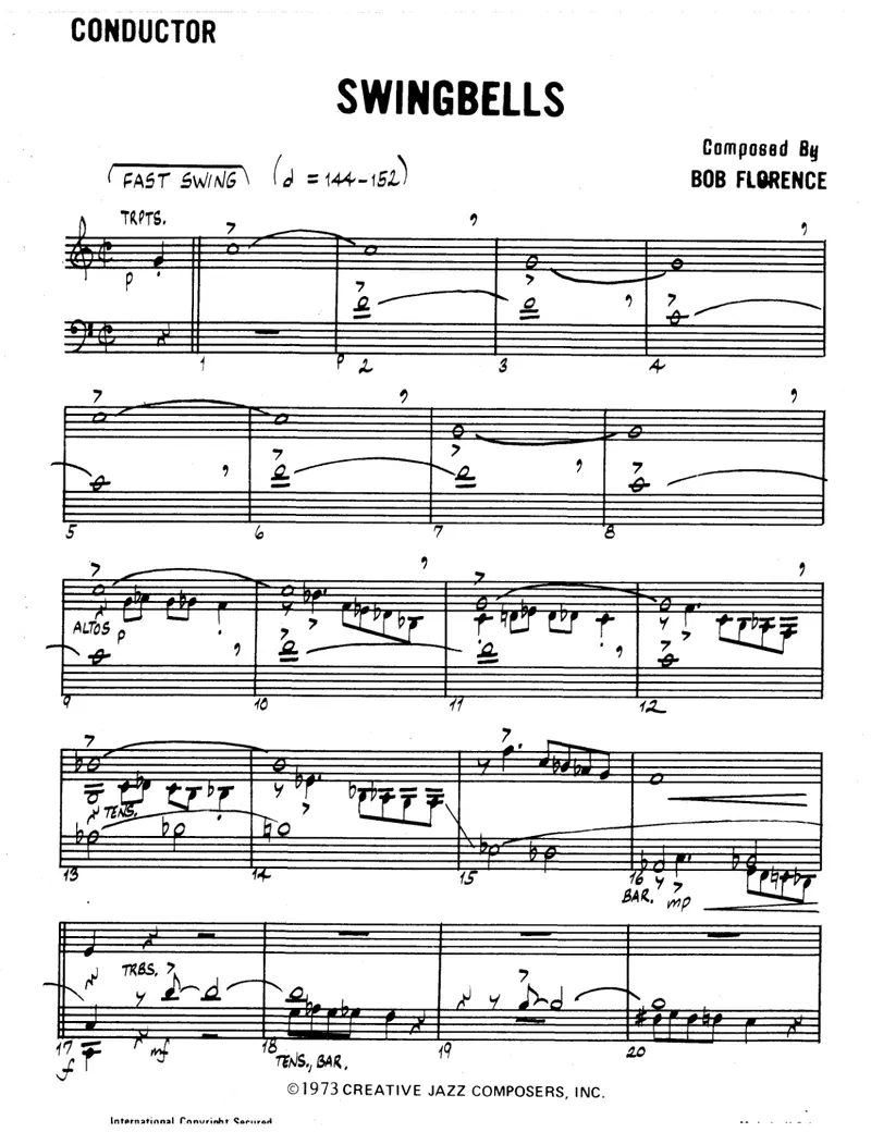 Swingbells score preview