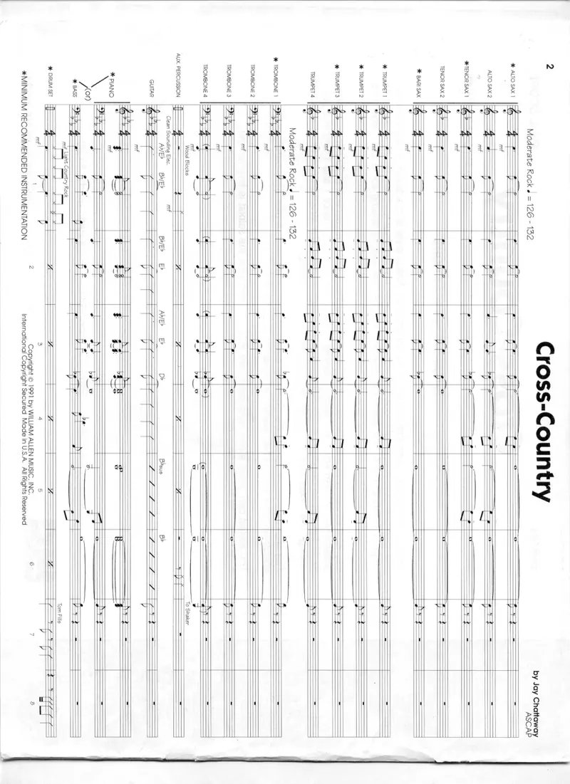 Cross Country preview page 1