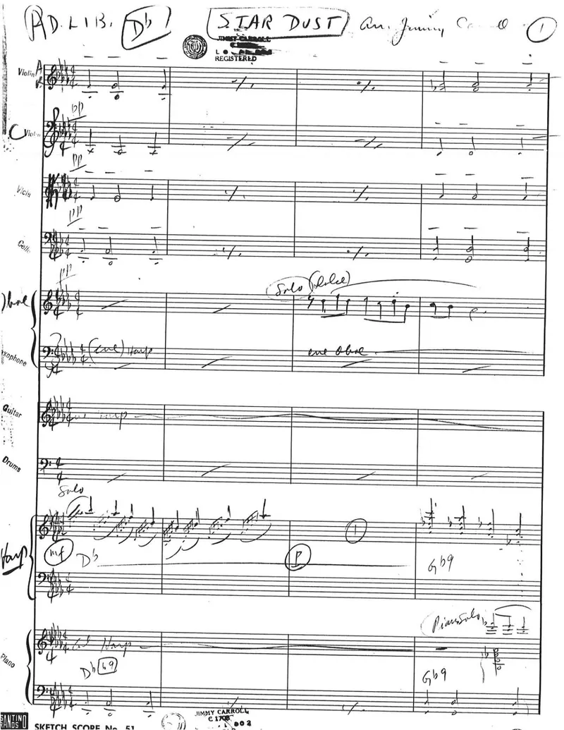 Stardust score preview