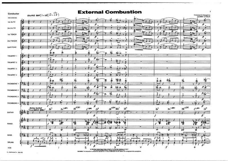 External Combustion score preview