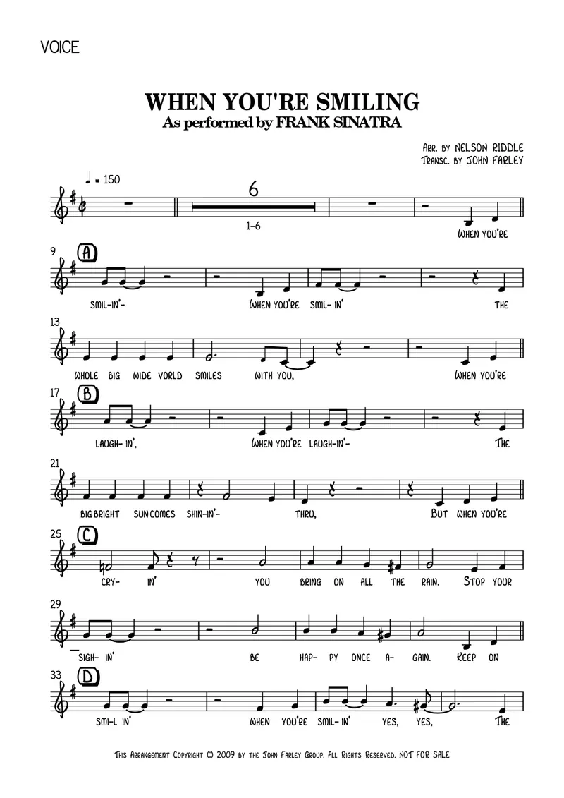 When Youre Smiling (N.Riddle score preview