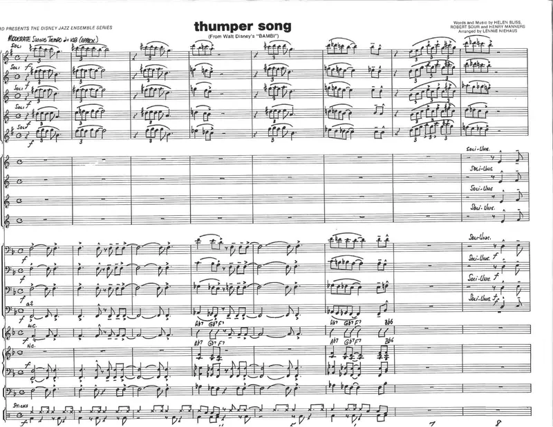 Thumper Song preview page 1