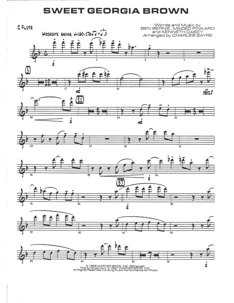 Sweet Georgia Brown preview page 1