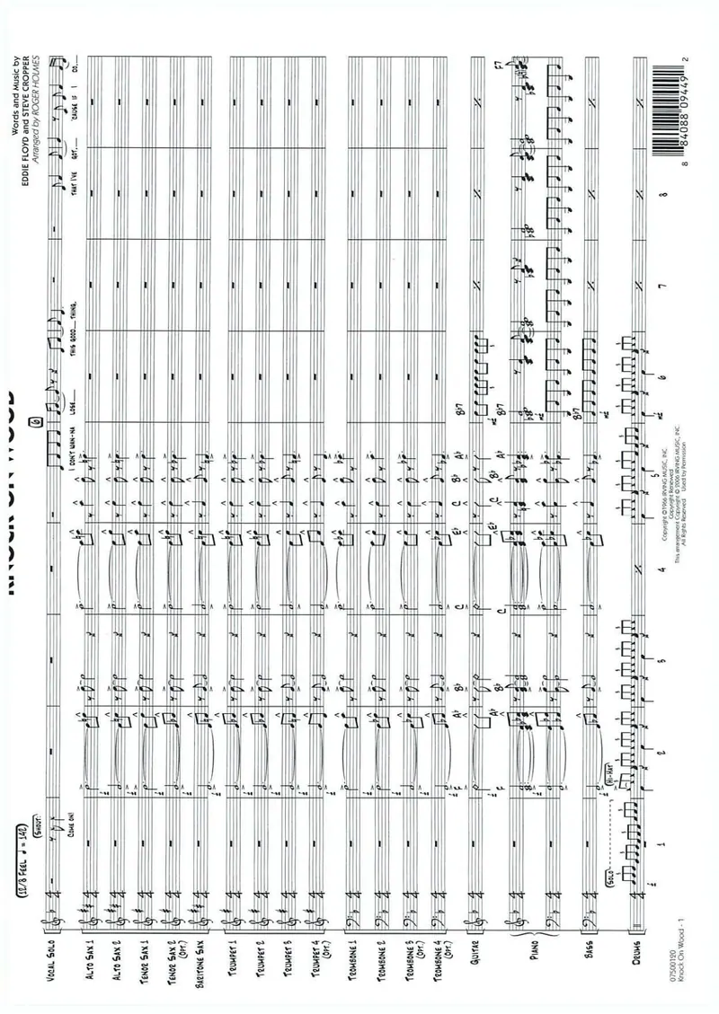 Knock On Wood score preview
