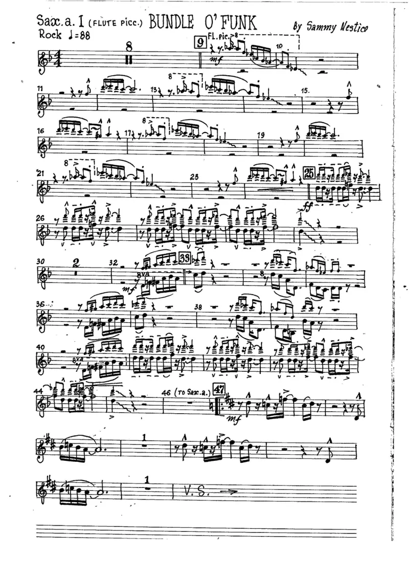 Bundle O'Funk score preview
