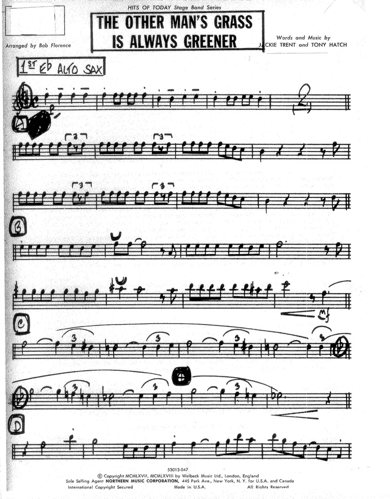 The Other Mans Grass Is Always Greener score preview