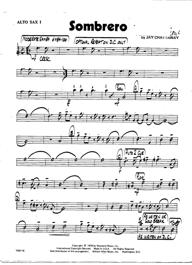 Sombrero score preview