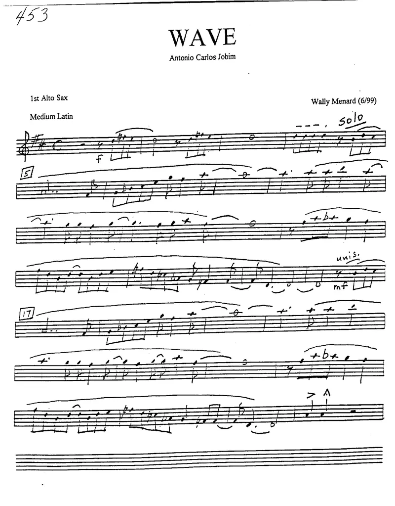 Wave score preview