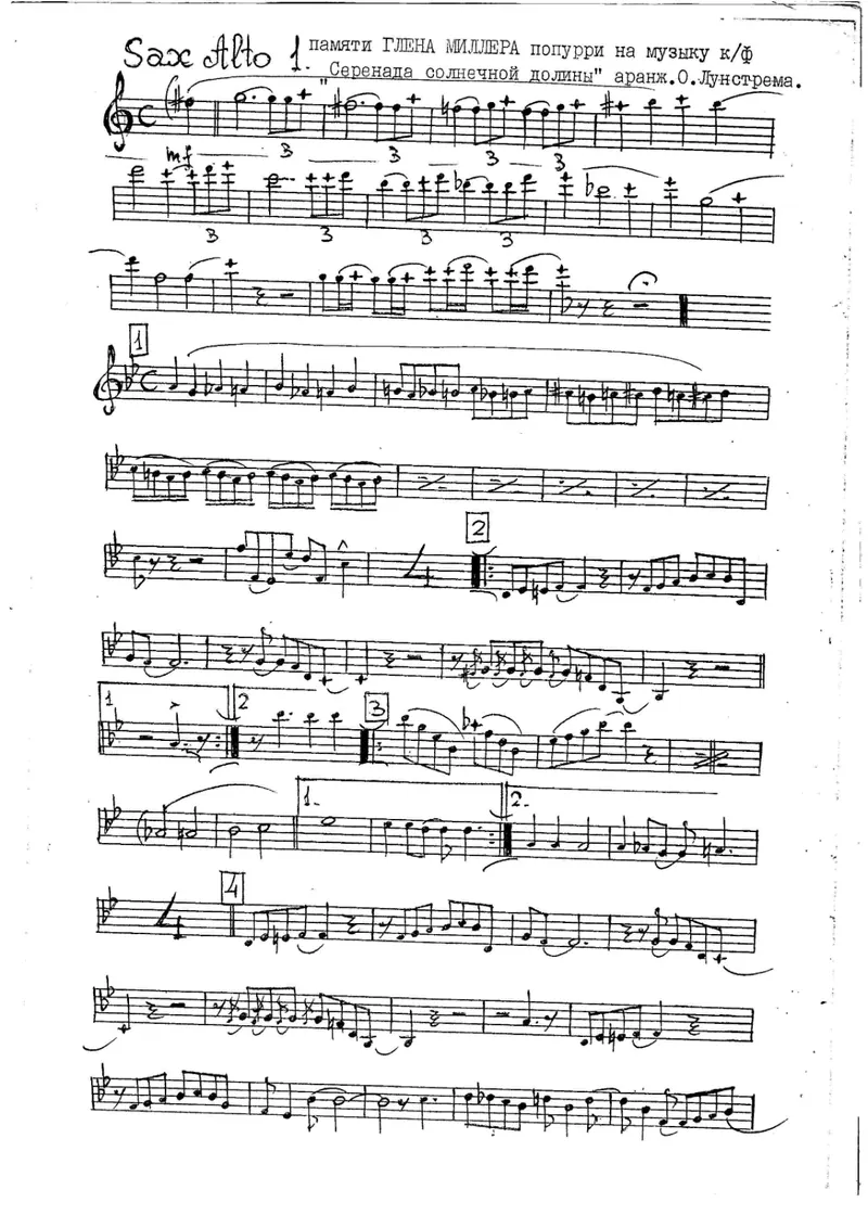 Miller Medley score preview