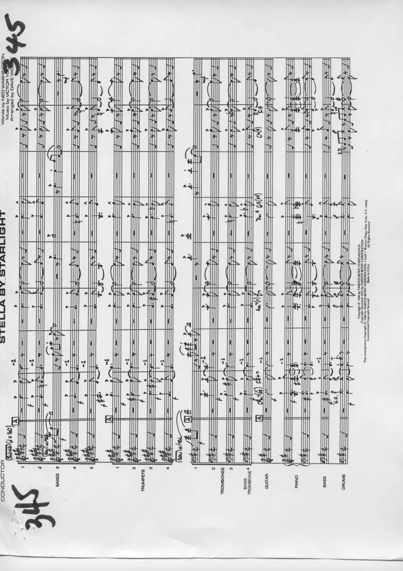 Stella By Starlight score preview