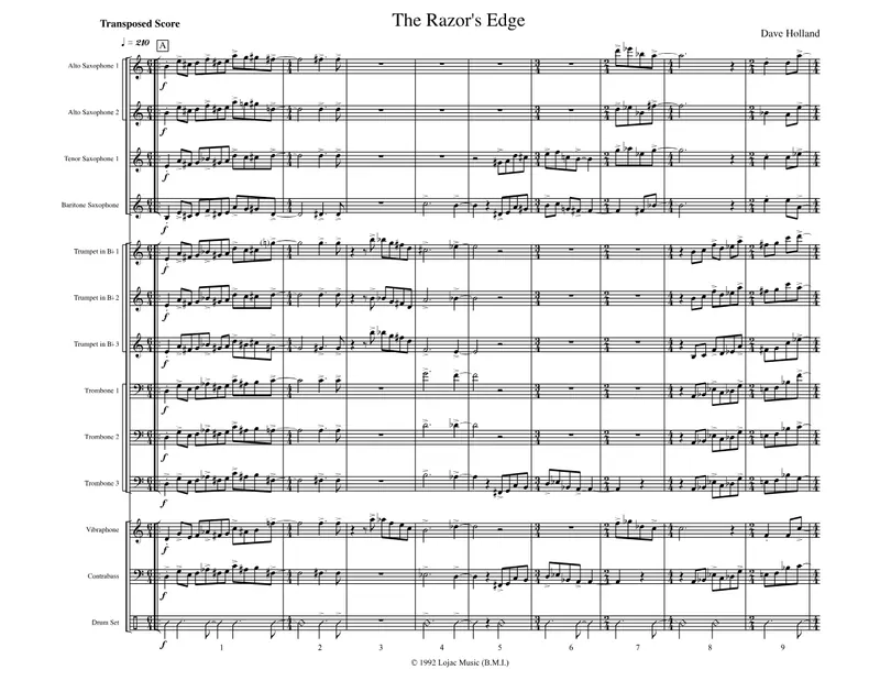 The Razors Edge score preview