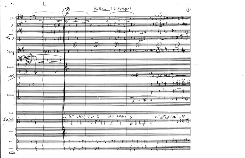 Ballad score preview
