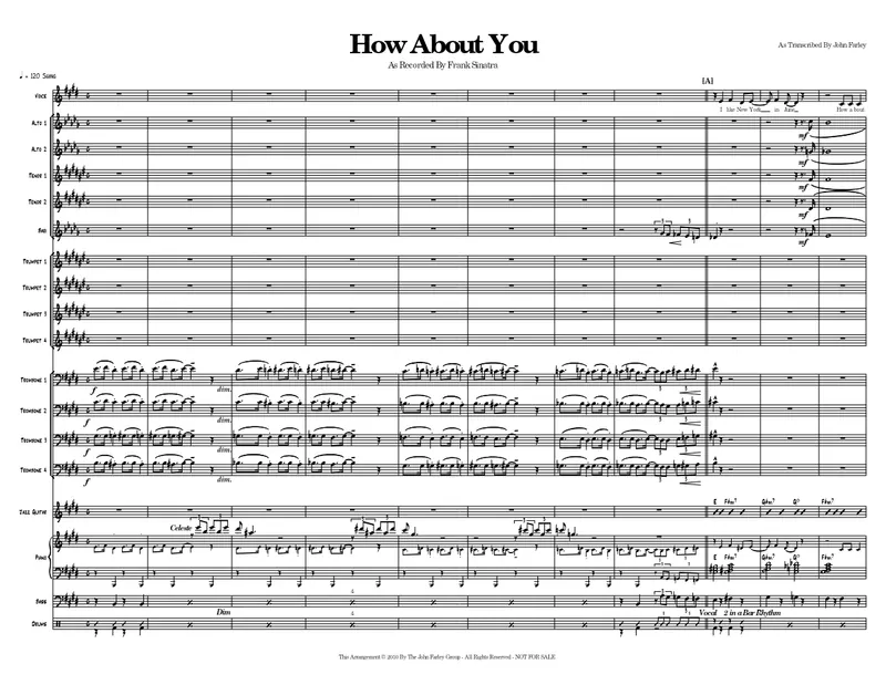 How About You score preview
