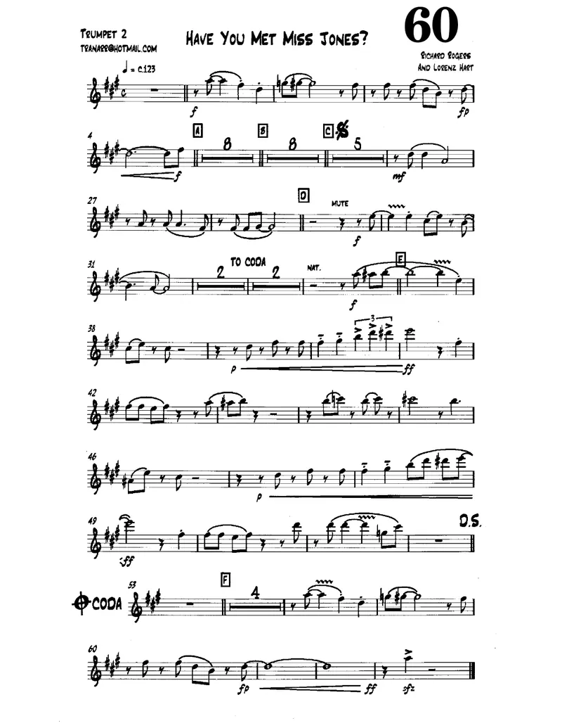 Have You Met Miss Jones score preview