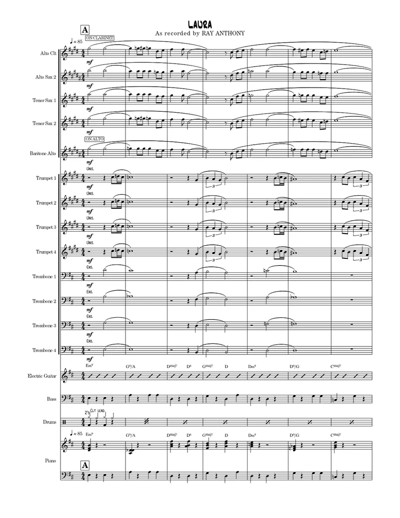 Laura score preview