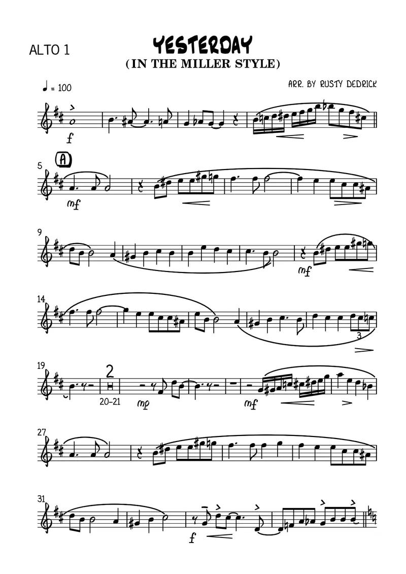 Yesterday score preview