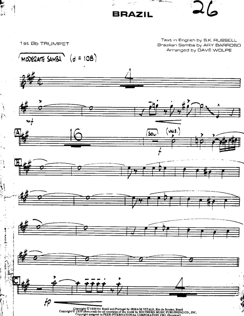 Brazil score preview