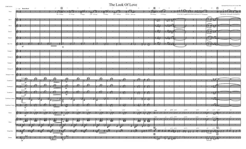 The Look Of Love score preview