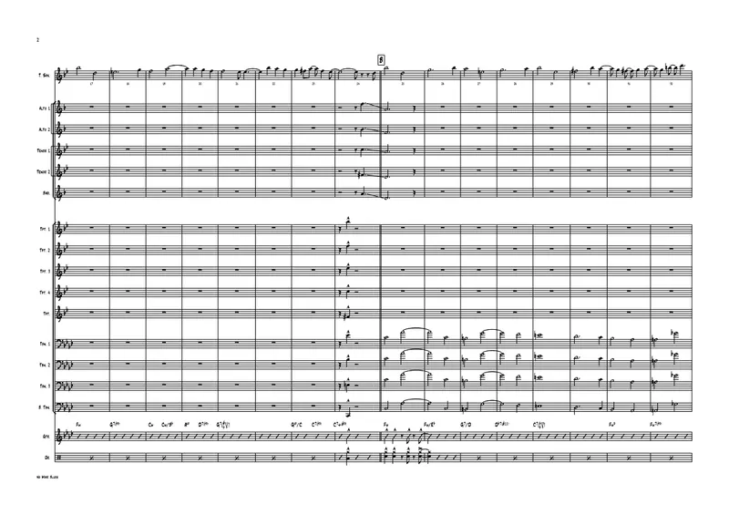 No More Blues score preview