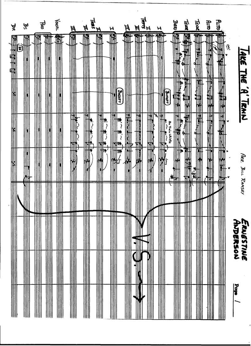 A Train score preview