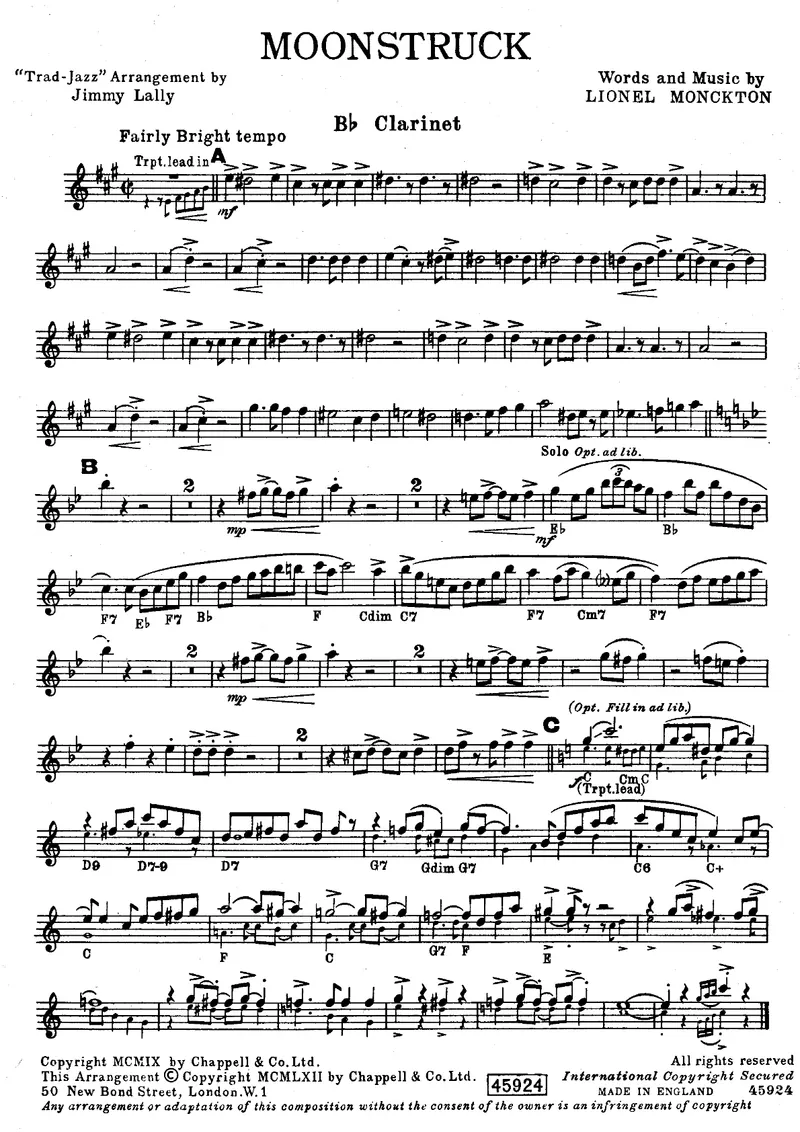 Moonstruck score preview