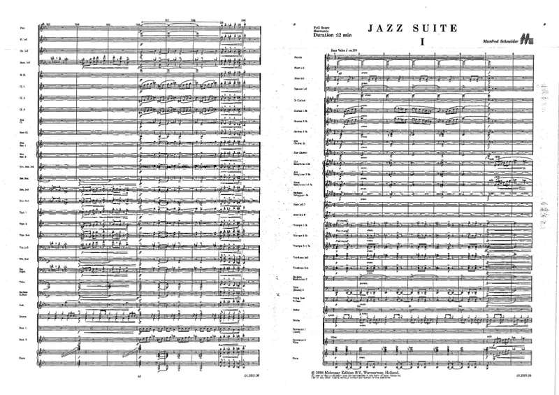 Jazz Suite score preview