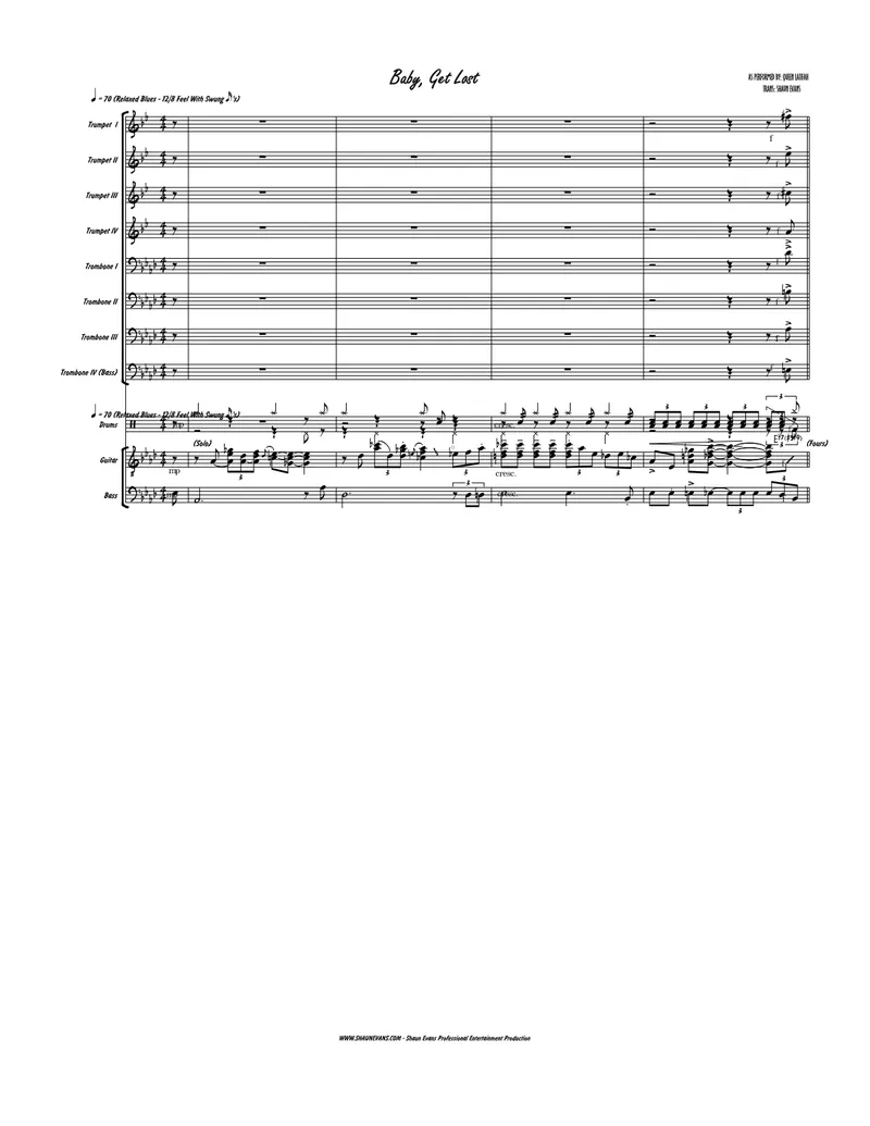 Baby, Get Lost preview page 1